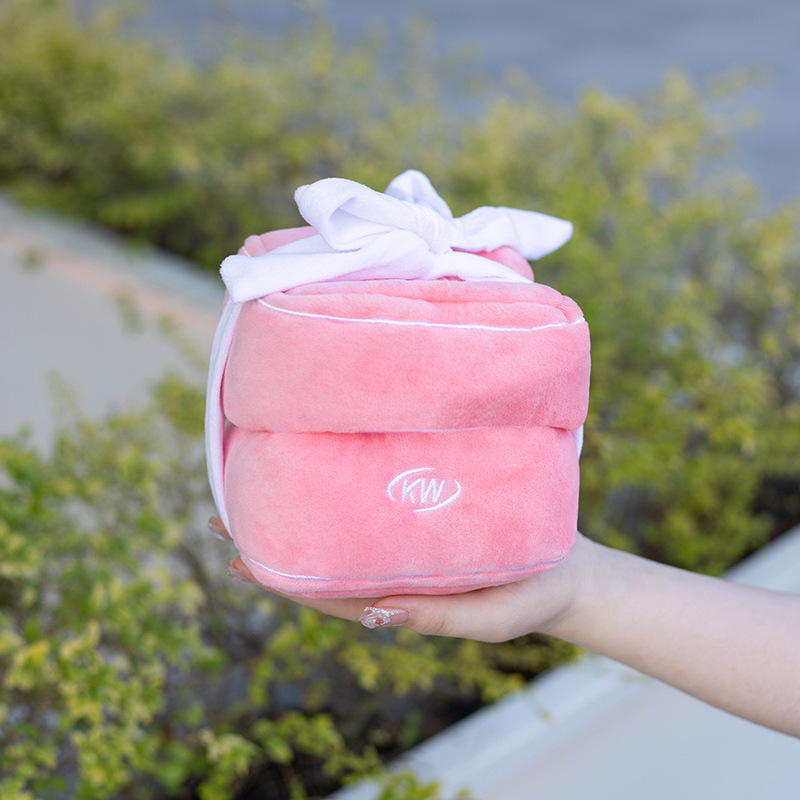 PELUCHE COFRE DIAMANTE + ANILLO SCARFI ENCHAPADO EN ORO 18K